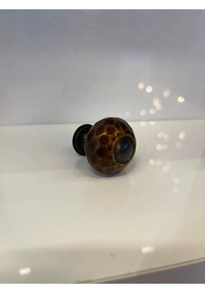 Kristal Metal Düğme Kulp 2 Adet Antik Sarı Dolap Kapak Modern Çekmece Tv Ünite Mobilya Komidin Antik Sarı