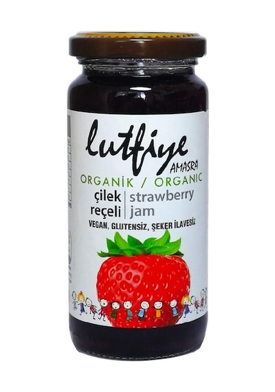 Lütfiye Organik Çilek Reçeli 280 G