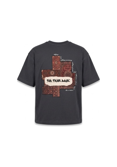 Respire Erkek Ffb Patch Oversize T-shirt Füme