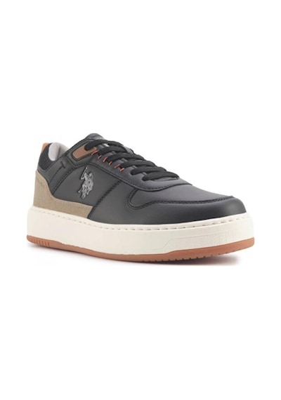 U.S. Polo Assn. U.s.polo Assn.alexander 4pr Siyah Kum Casual Günlük Spor Ayakkabısı Siyah
