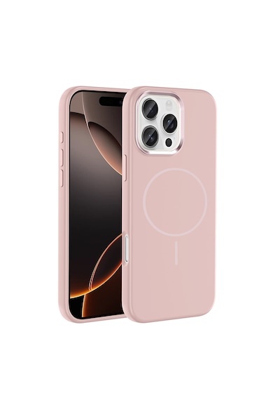 Apple Uyumlu iPhone 16 Pro Max Kılıf M-safe Şarj Özellikli Metal Kamera Çerçeveli Zore Edi Silikon Kapak Altın - Rose Apple Uyumlu iPhone 16 Pro Max Kılıf M-safe Şarj Özellikli Metal Kamera Çerçeveli Zore Edi Silikon Kapak Altın - Rose