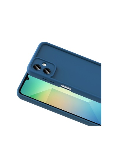 Galaxy Uyumlu A06 Kılıf Kamera Korumalı Kalın Silikon Üstün Koruma Pazarplus Mürdüm