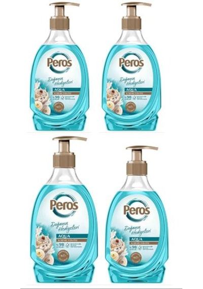 Peros Aqua Deniz Esintisi Sıvı Sabun 4 x 400 ML