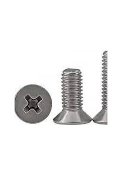 5x15 mm.  YHB Metrik Yıldız Havşa Başlı Civata 10 Adet Paket