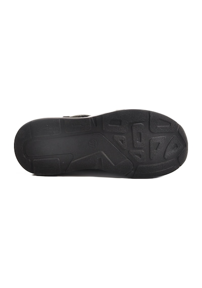 Siyah Beyaz Anorak Taş İşlemeli Kadın Casual Ayakkabı 702498 Z Siyah-beyaz
