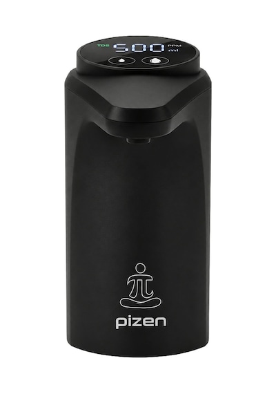 Pizen Flow Şarjlı Otomatik Damacana Su Pompası Tds Ölçer 250ml 500ml 1l 2l Ölçü Özellikli Siyah