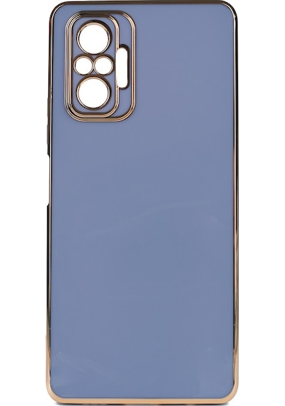 Xiaomi Redmi Note 10 Pro Parlak Kenarli Bark Silikon Kilif 547680998
