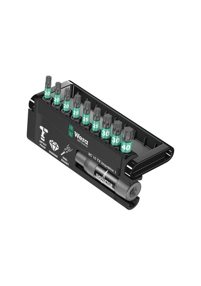 Wera Bits Seti Impaktor 1 Bit-Check 10 05057688001