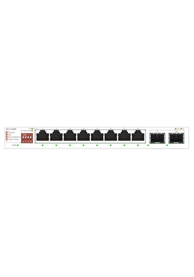 Asus 8 Bağlantı Noktalı 2.5g Ve 2 Bağlantı Noktalı 10g Sfp+ Yönetilmeyen Anahtar Qg-u1080