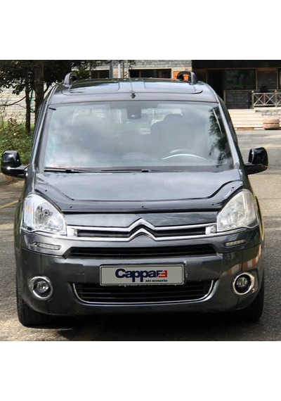 Cappafe Citroen Berlingo Ön Kaput Koruma Rüzgarlık 4Mm 2009-2018