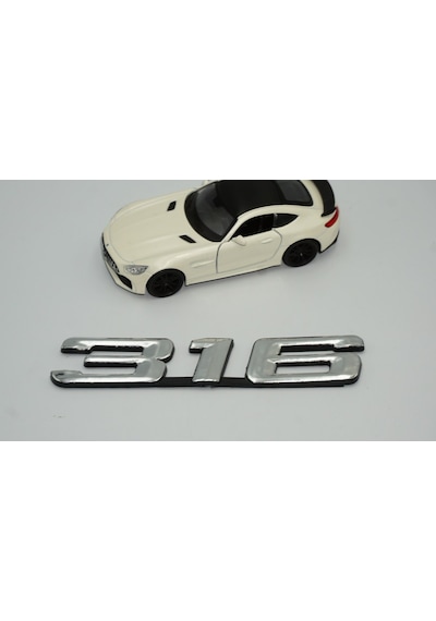 Bmw 316 Bagaj Krom Abs 3M 3D Yazı Logo