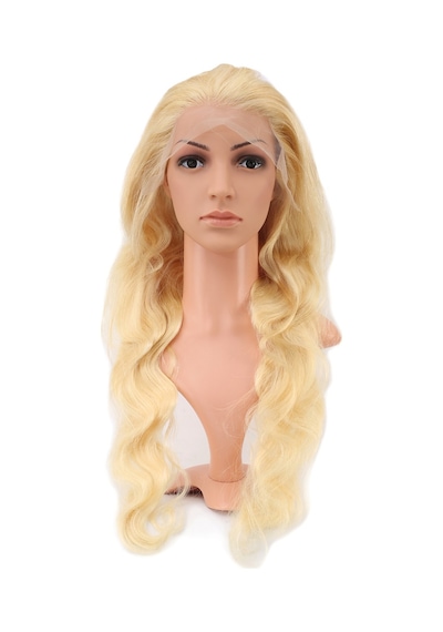 Gerçek Front Lace Dalgalı Platin Tül Peruk / 75/80cm - Rjcı-758729 Karışık - Çok Renkli
