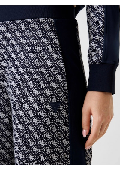 Guess Maya 4g Geniş Paça Kadın Lacivert Eşofman Altı V6rb09k2042-fjbb Lacivert