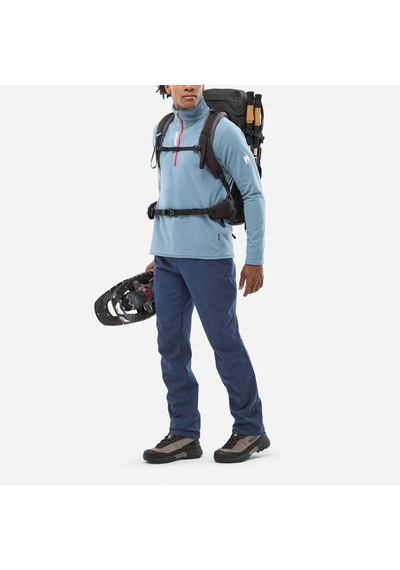 Millet Ubıc Lgrıd Po Erkek Polar Sweat Yarım Fermuar Mıv10534 N3171 Mavi