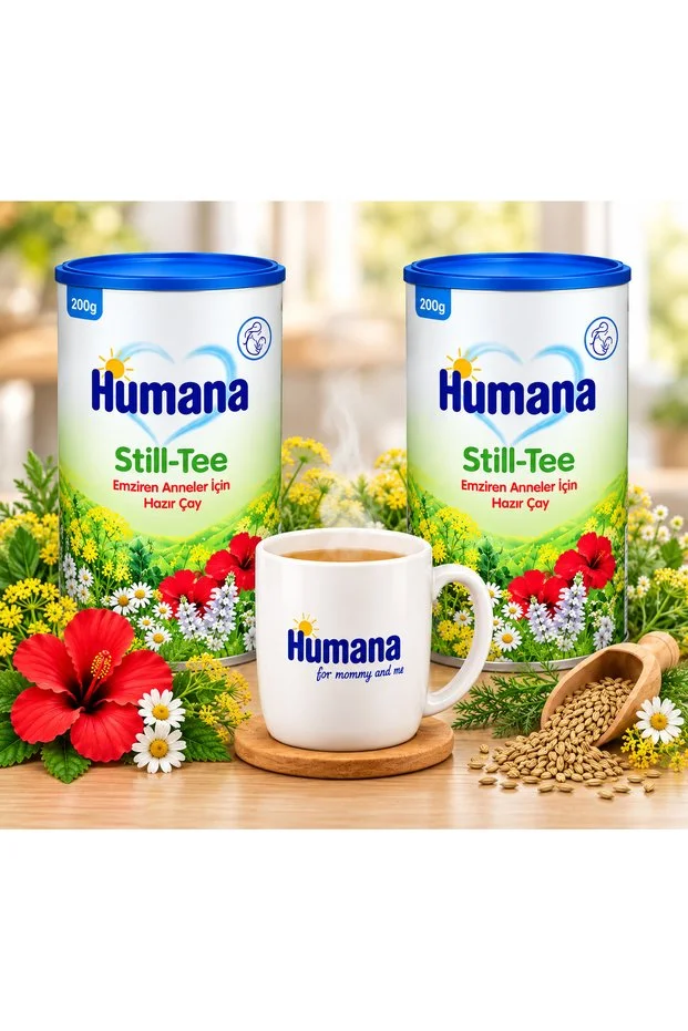 Humana Emziren Anneler İçin Still-tee 200 G x 2 Adet Kupa Hediyeli