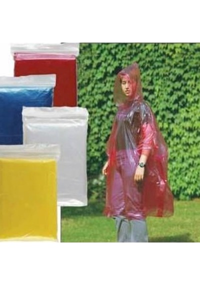 Coco Shopier Tek Kullanımlık 10 Adet Yağmurluk