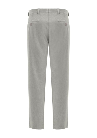 Plus Scorpion Erkek Slim Fit Klasik Kumaş Pantolon Dar Kesim, Günlük Ve Ofis Kullanımına Uygun Şık Tasarım Açık Gri