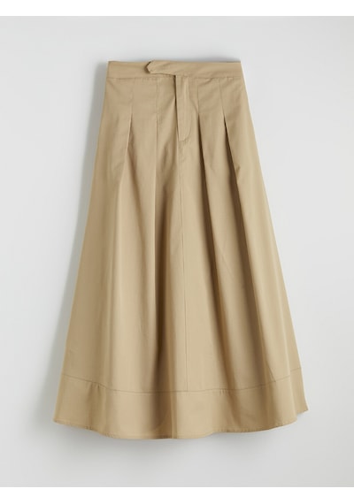 Lcw Modest Haki Loose Fit Pileli Etek