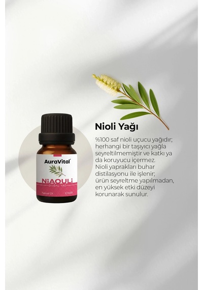Niaouli Bakım Yağı 10 Ml %100 Saf Ve Doğal