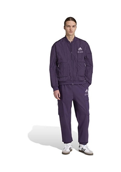 Adidas Mer Pw Bmjkt M Erkek Günlük Ceket Jx8818 Mor Mor