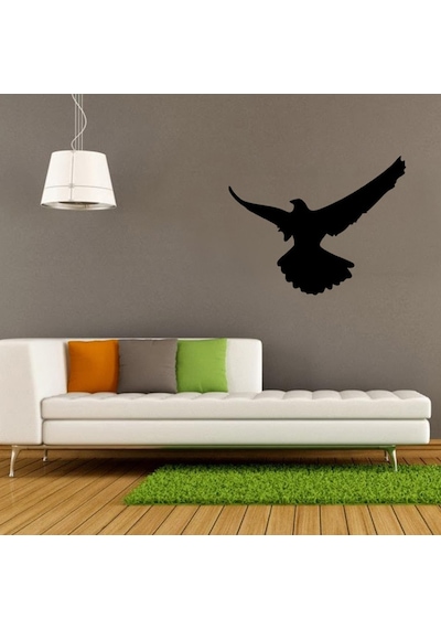 Kartal Folyo Sticker Derstv744 60cm Uzunluk Siyah