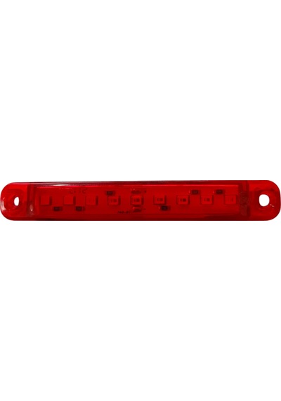 Kırmızı Parmak Led Dorse Lamba 9 Ledli 12-24v Kr2