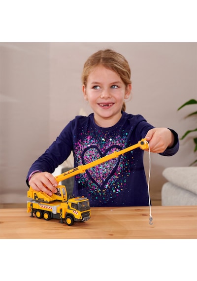 Majorette Volvo Fh16 Kamyon Ve Tekerlekli Yükleyici Metal Araç 22cm