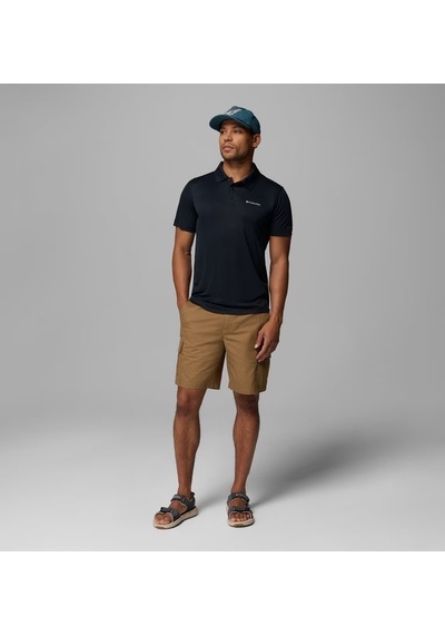 Columbia Ao4872 Zero Rules Light Technical Erkek Polo T-shirt 2118551011 Siyah