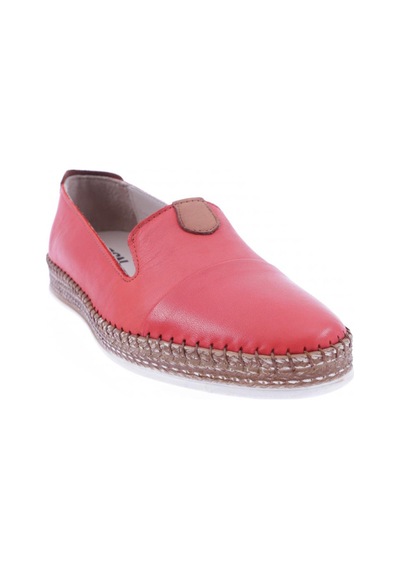 Dgn P01-22y Bayan Strobelli Anatomıc Footwear Deri Ayakkabı P01-1512-R0766 Kırmızı