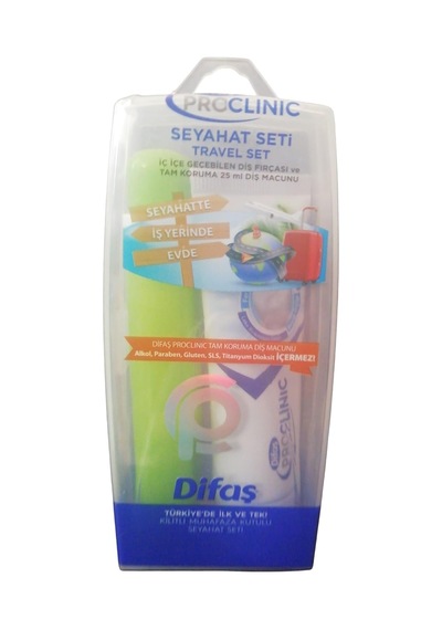 Difaş Proclinic Seyahat Seti Diş Fırçası