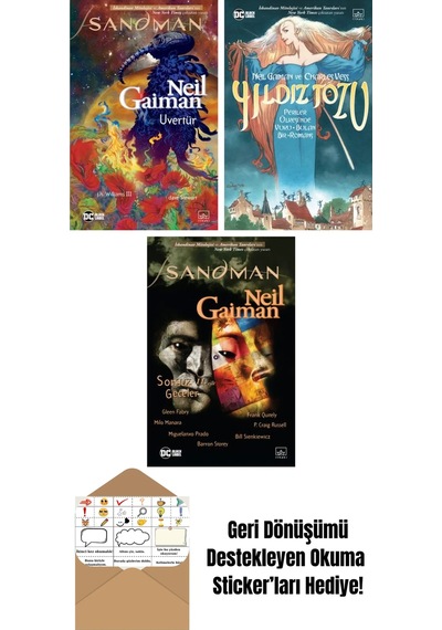 Sandman: Uvertür + Yıldız Tozu Resimli Edisyon + Sandman 11 Sonsuz Geceler