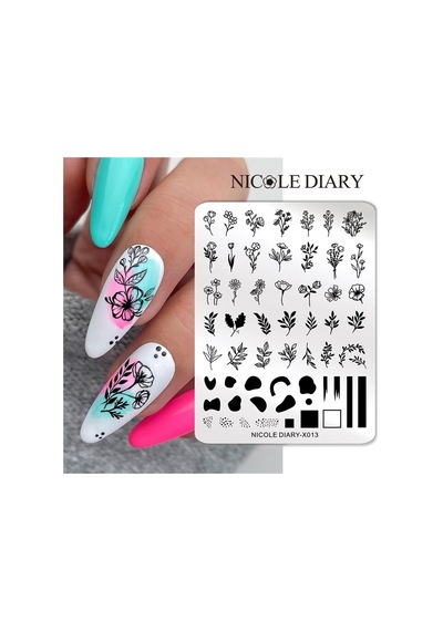 Nicole Diary Metal Stampa Tabakası X013 56260
