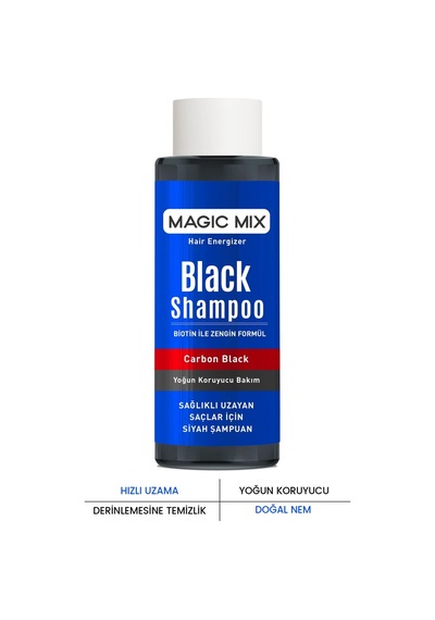 Procsın Magic Mix Aktif Karbonlu Yoğun Koruyucu Black Şampuan 200 ML