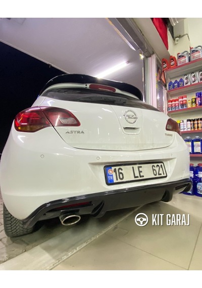 Kit Garaj Opel Astra J Hb Irmscher Difüzör Plastik 2009-2015 Boyalı