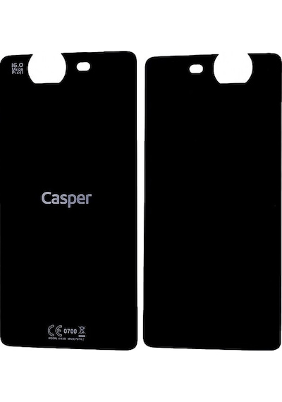 Casper Vıa V8 Arka Kapak Batarya Pil Kapağı - Siyah
