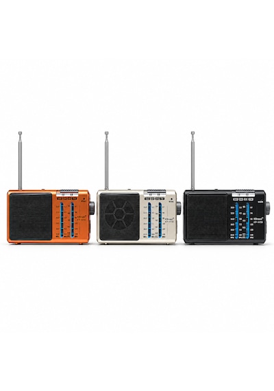 Ultratekno Ktf-1472s Solar Panelli 4 Band Şarjlı Radyo Fm Am Sw1 Sw2 El Fenerli