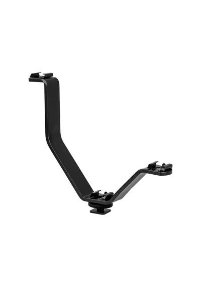 Dslr Makineler İçin V Bracket Üç Grişli Flaş, Led, Mikrofon Tutucu