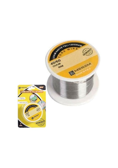 Meşem Havya Lehim Teli 1 Mm 50 Gram