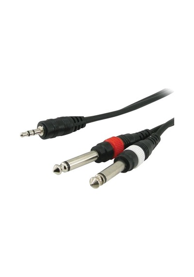 3.5 MM Stereo Mono Erkek Gitar Jak 1.5 Metre