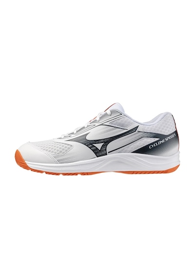 Mizuno Cyclone Speed 5 Unisex Voleybol Ayakkabısı Beyaz / Gri / Siyah Çok Renkli