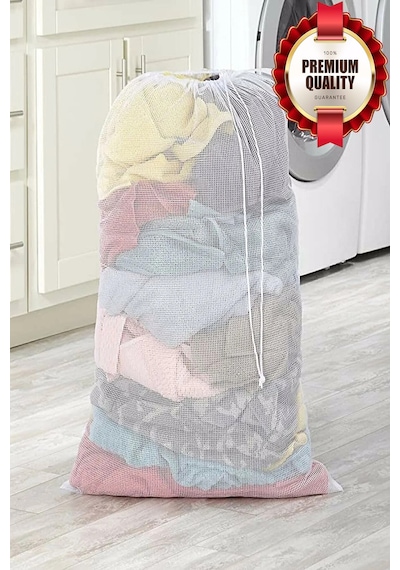 1 Adet Lüx Perde Ve Çamaşır Yıkama Filesi Ipli 60x80 Cm Battalboy Diğer