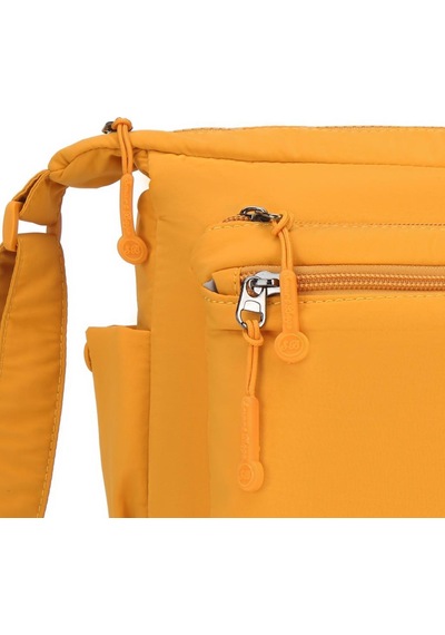 Smart Bags Mikro Poly Kumaş Postacı Kadın Çantası 3146 Hardal