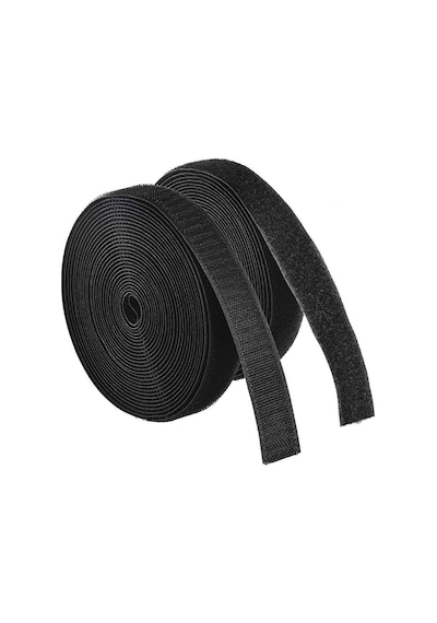 Dünya Magnet 5 Metre - Şerit Cırt Bant, En: 2 Cm, Siyah, Natural, Dişi-erkek Takım, Cırt Cırtlı Bant