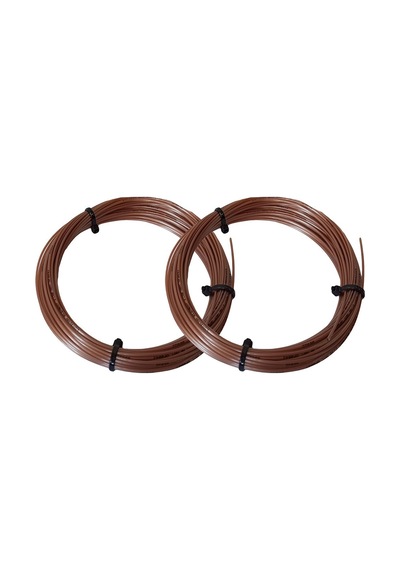 2 Adet Luxilon 125 Element Raket Kordajı 1,25 mm. Kordaj Bordo