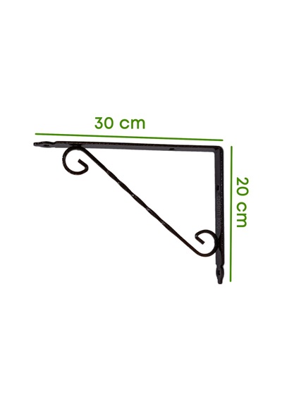 Cateksss 20x30 Ferforje Raf Altı Bakır - 4 Lü Paket