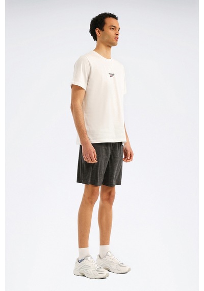 Reebok Id Traın Knıt Short Sıyah Melanj Erkek Şort 000000000102204558 Siyah