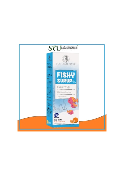 Natural Nest Fishy Balık Yağı Şurubu 150 Ml