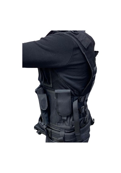 Swat Deluxe Tactıcal Vest Siyah