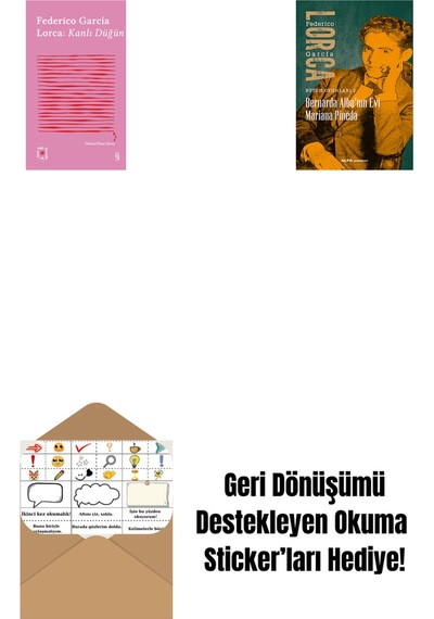Everest Açıkhava 8 - Kanlı Düğün + Bernarda Alba Nın Evi Mariana Pineda + Okuma Sticker'ları