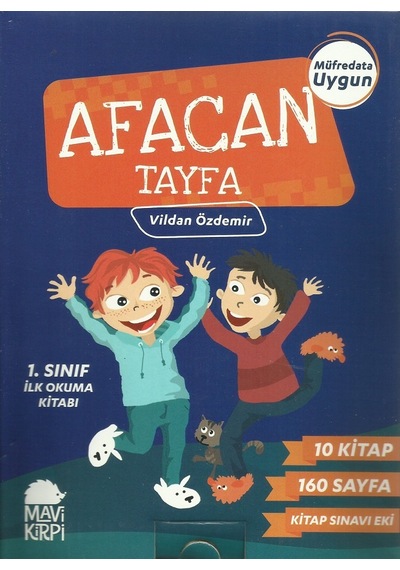 Mavi Kirpi Afacan Tayfa 1.Sınıf ( 10 Kitap )